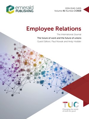 cover image of Employee Relations: The International Journal, Volume 41, Number 2